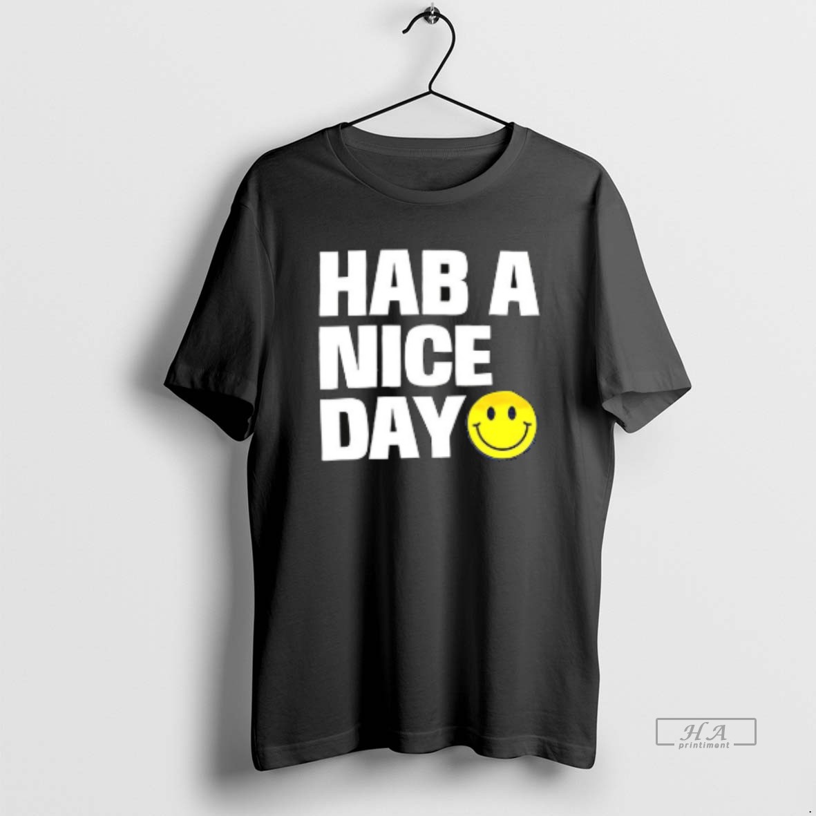 Trendy Hab A Nice Day Ceramic Ceramic And Classic Dad Cap Tee Shirt