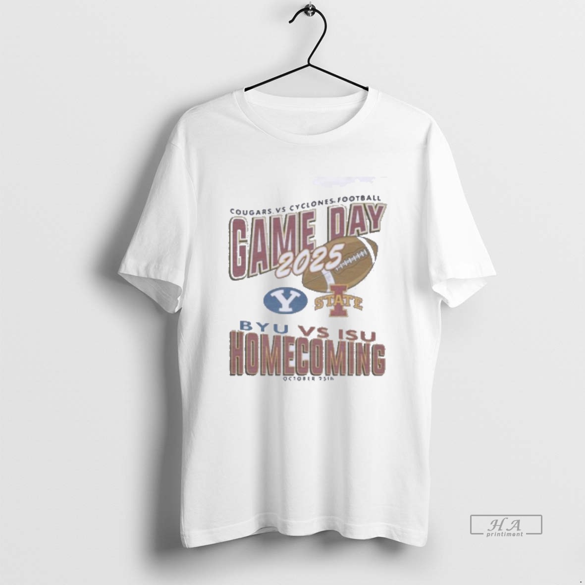 Trendy Homecoming 2025 Byu Vs Isu Tee Shirt