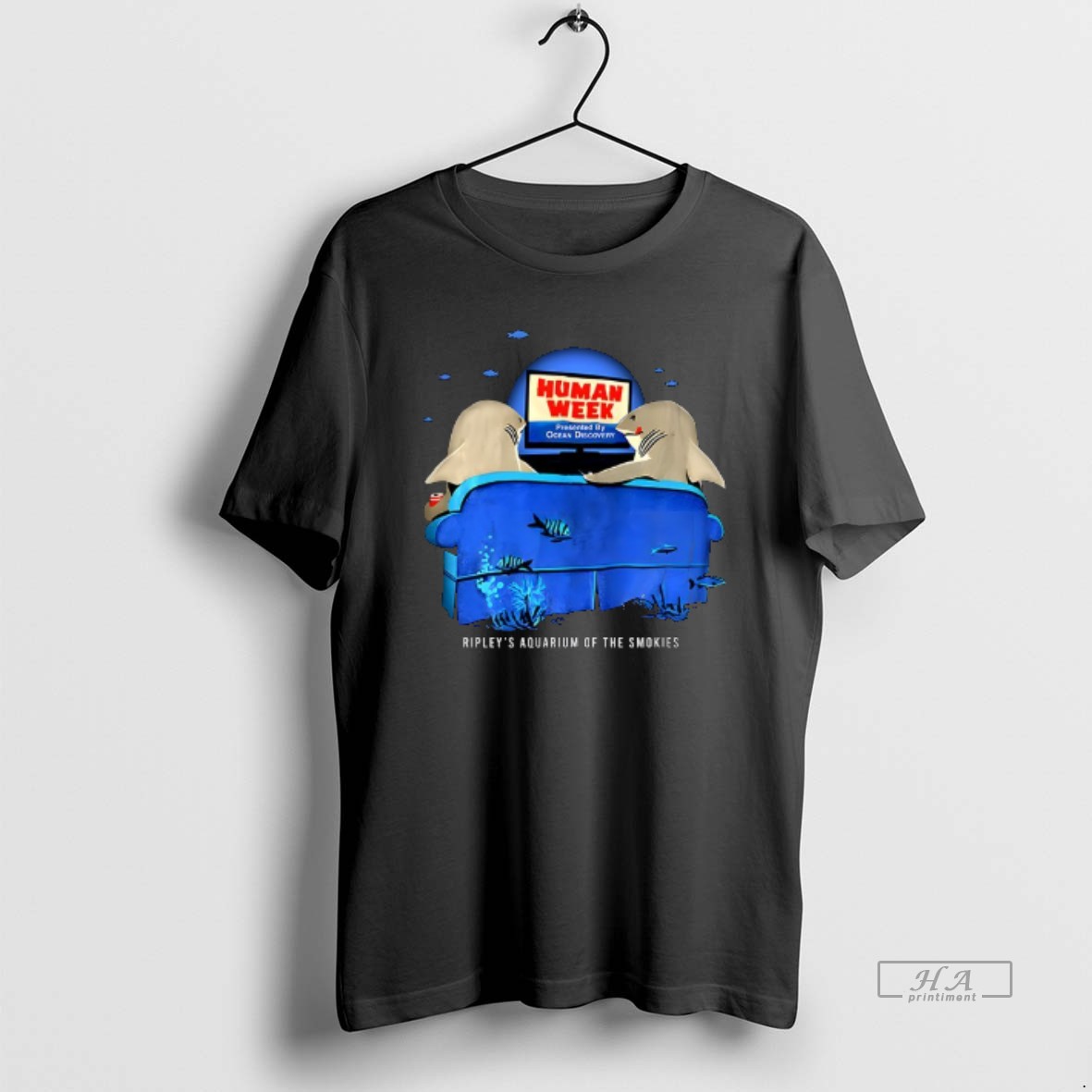Trendy Human Week Ripleys Aquarium Of The Smokies Tee Shirt