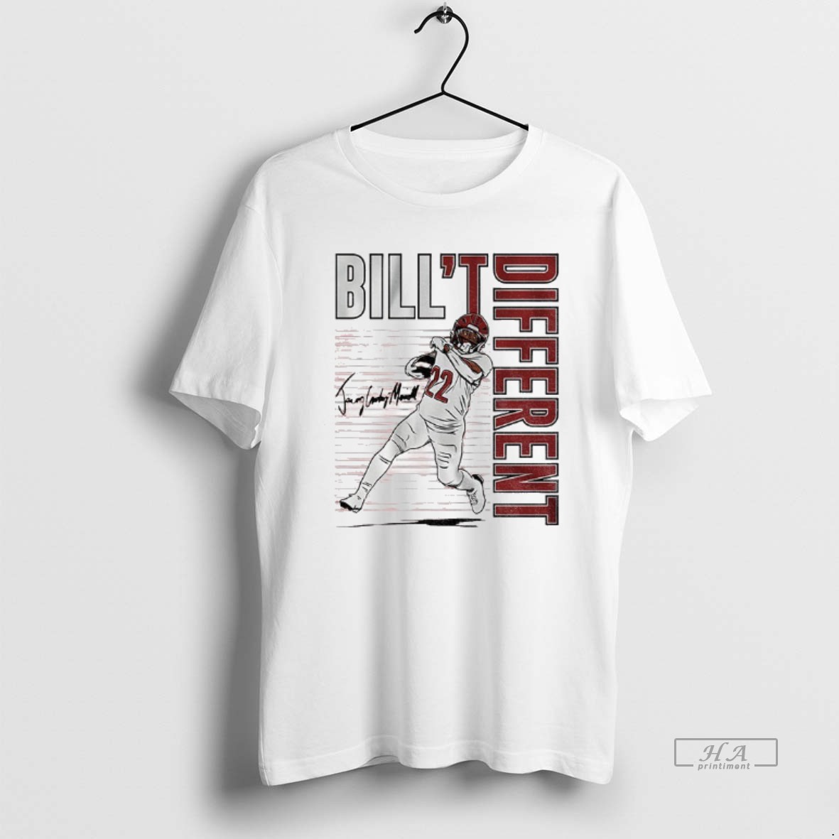 Trendy Jacory Croskey Merritt Washington Commanders Billt Different Signature Tee Shirt