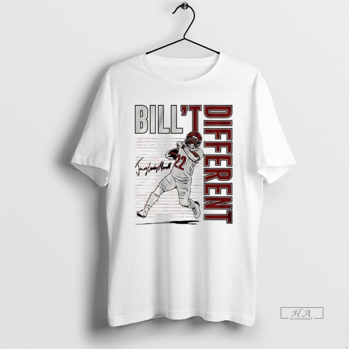 Trendy Jacory Croskey Merritt Washington Commanders Football Billt Different Signature Tee Shirt
