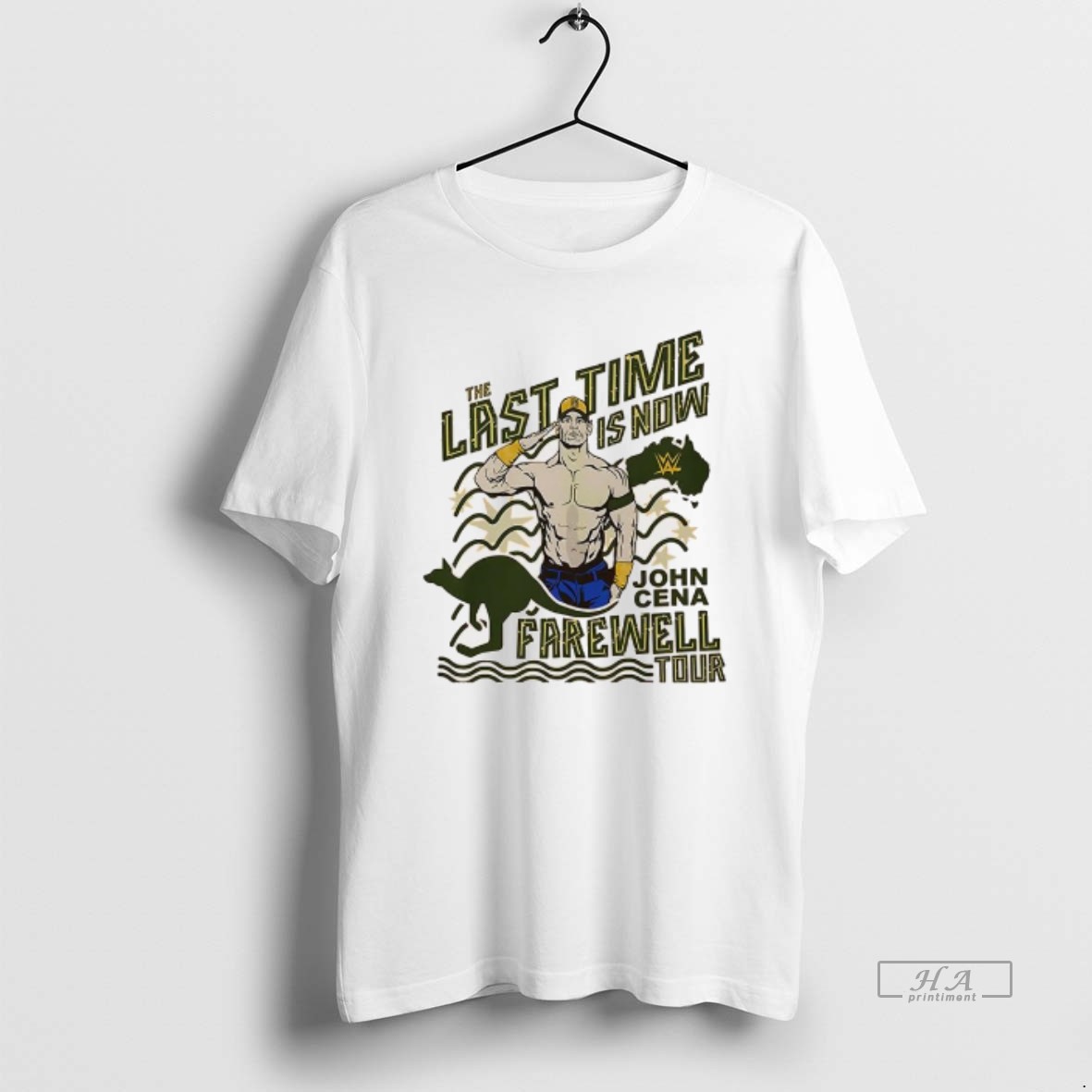 Trendy John Cena Farewell Tour 2025 Perth Tee Shirt