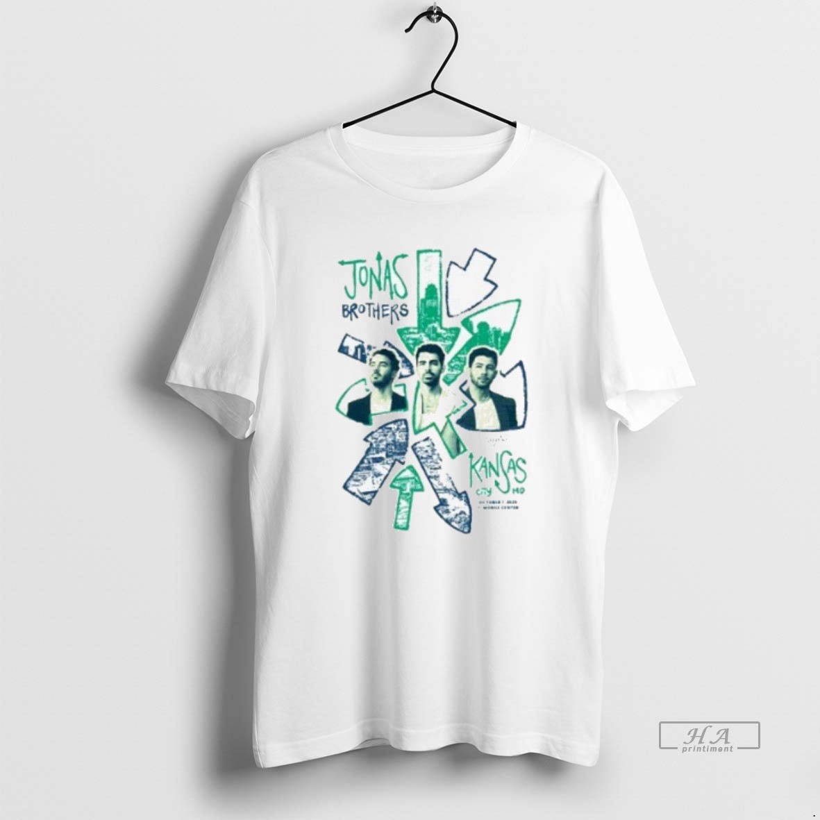 Trendy Jonas Brothers October 7 2025 T Mobile Center Kansas City Mo Event Tee Shirt