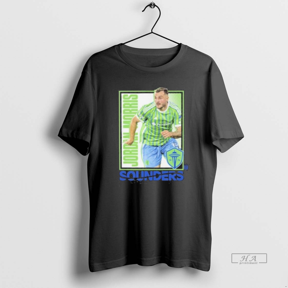 Trendy Jordan Morris Seattle Sounders Fc Player Program Tee Shirt