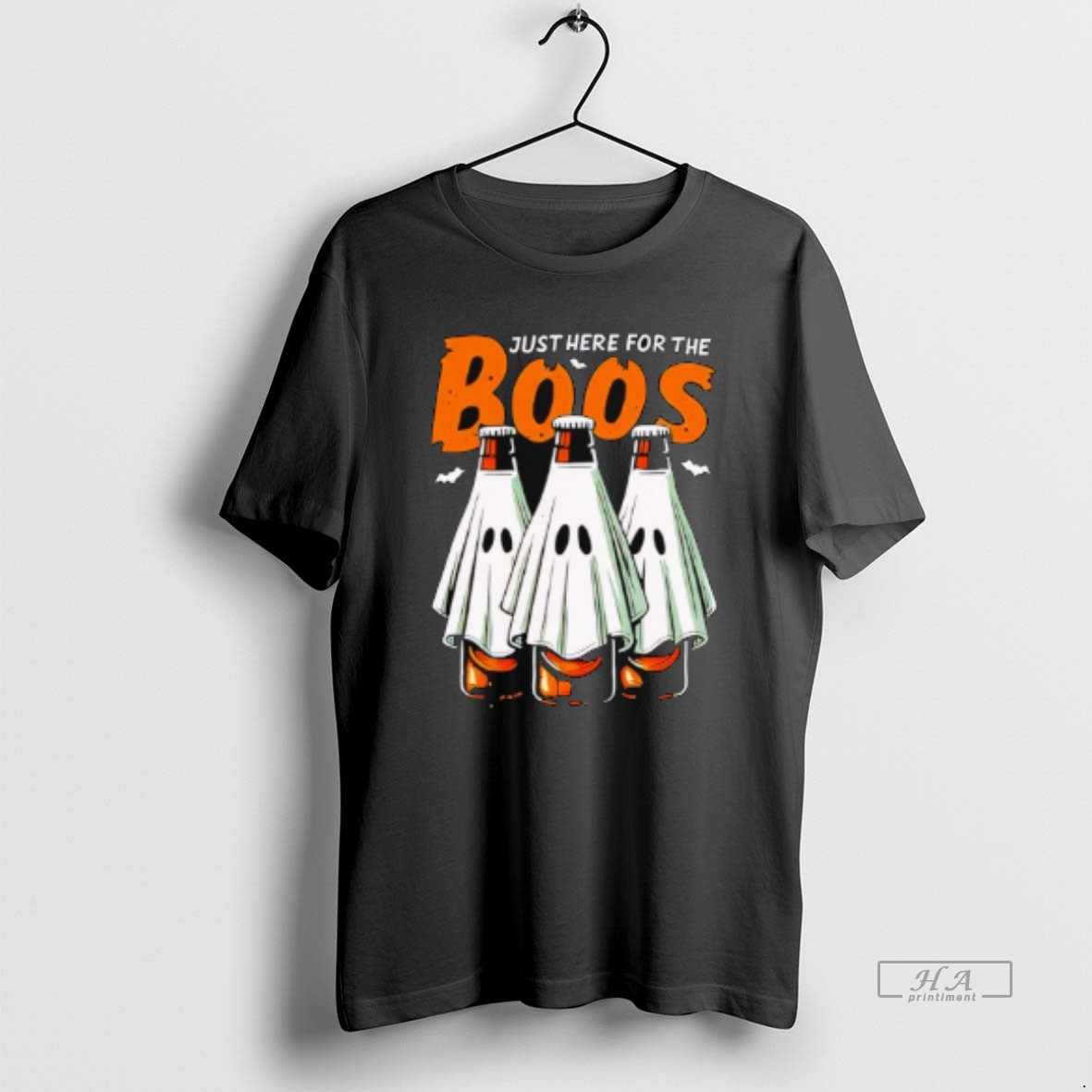 Trendy Just Here For The Boos Halloween Tee Shirt