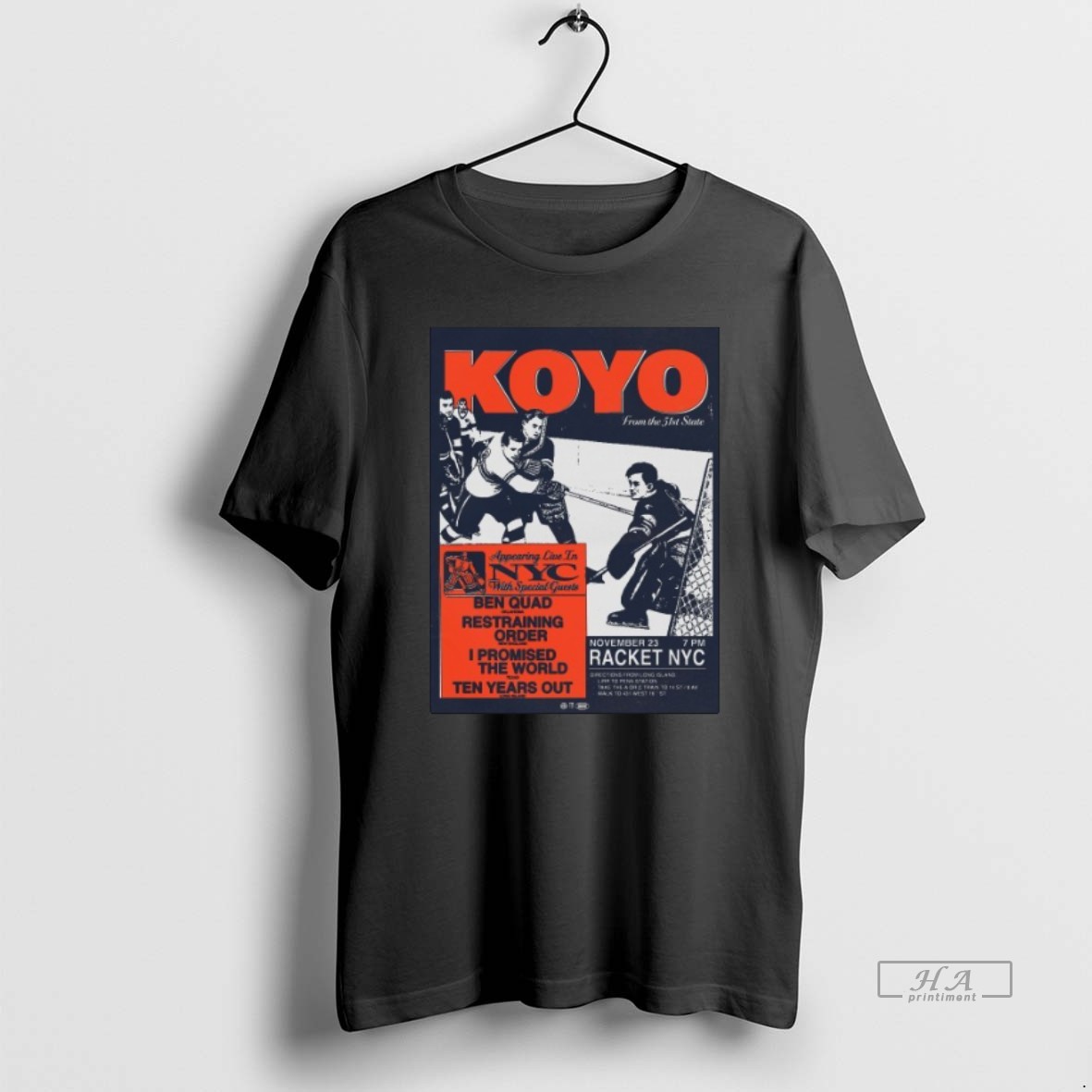 Trendy Koyo From The 51st State Fall Tour 2025 Racket New York Tee Shirt