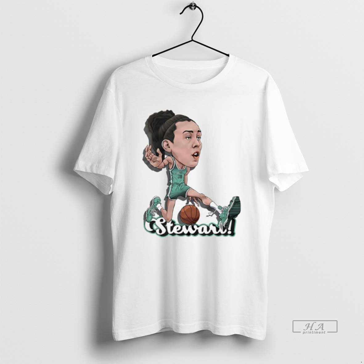 Trendy New York Liberty Breanna Stewart Tee Shirt