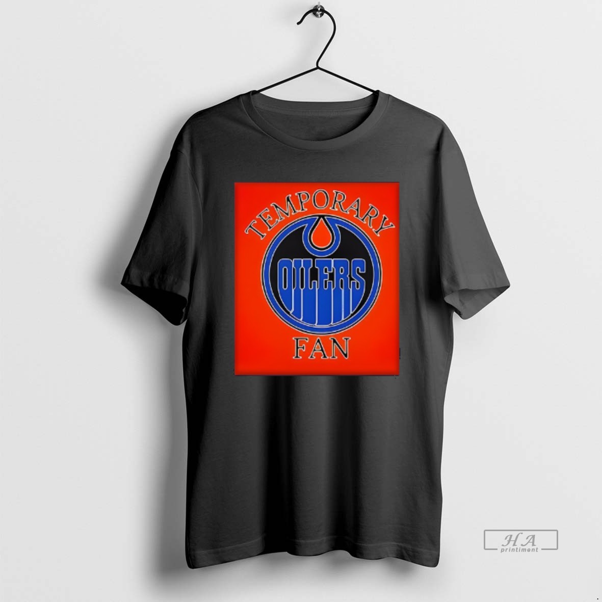 Trendy Nhl Edmonton Oilers Temporary Fan Tee Shirt