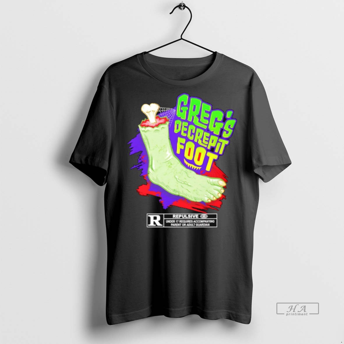 Trendy Official Gregs Decrepit Foot Halloween 2025 Tee Sweater Hoodie