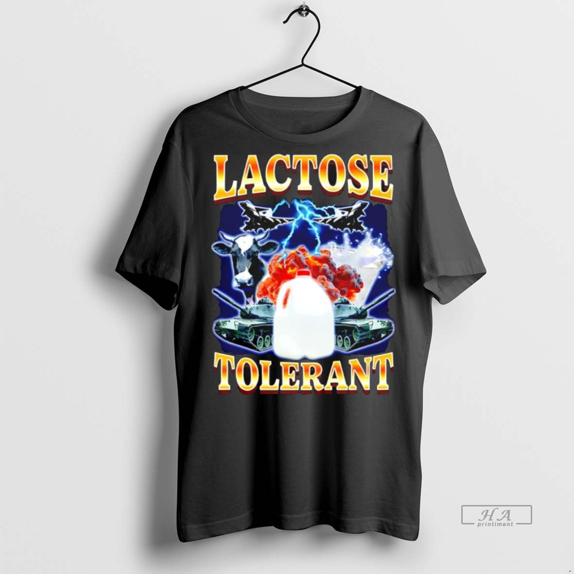 Trendy Official Lactose Tolerant Graphic Tee Sweater Hoodie