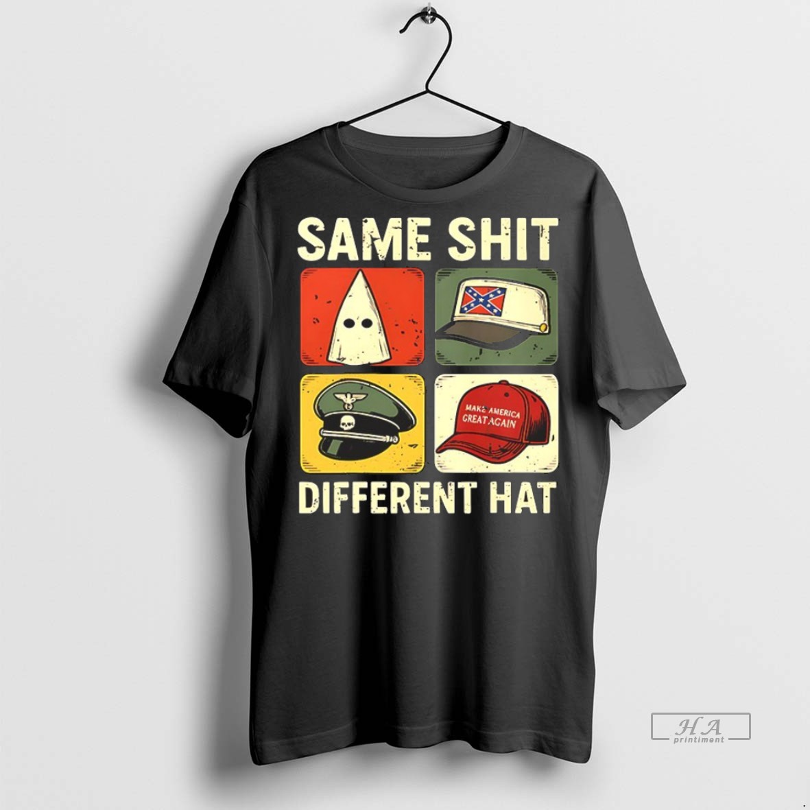 Trendy Official Same Shit Different Hat Anti Trump Tee Sweater Hoodie