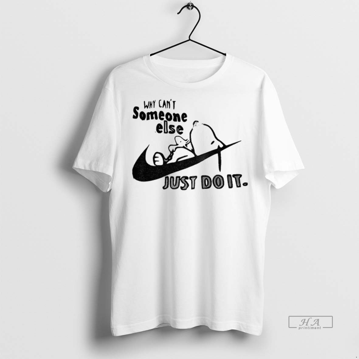 Trendy Official Snoopy And Woodstock Why Cant Someone Else Just Do It Tee Sweater Hoodie