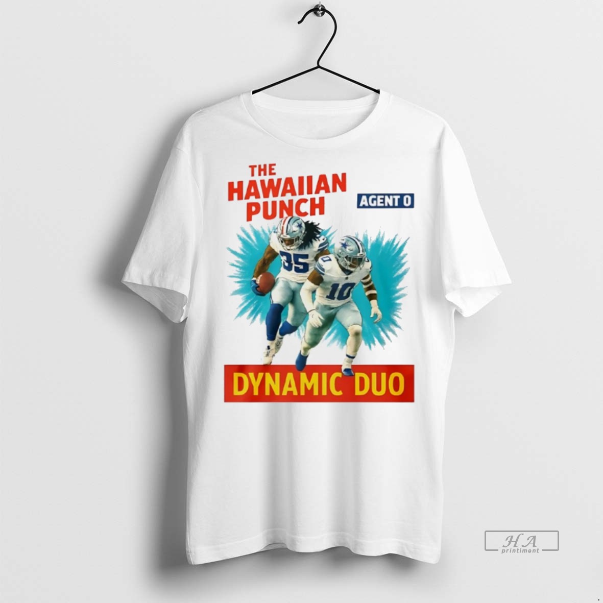 Trendy Official The Hawaiian Punch Dynamic Duo Dallas Cowboys Tee Sweater Hoodie