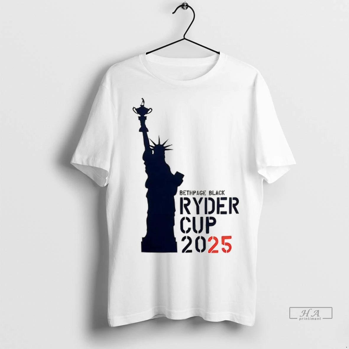 Trendy Officials Usa Ryder Cup 2025 Liberty Bethpage Black Shirt Sweater