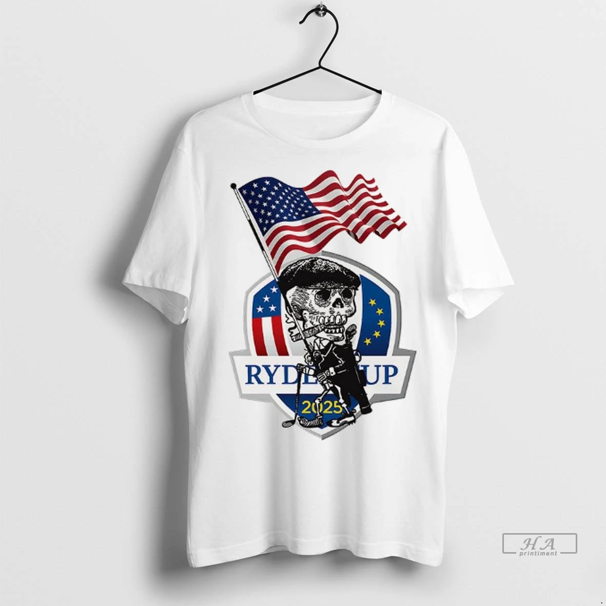 Trendy Officials Usa Ryder Cup 2025 Skull Shirt Sweater