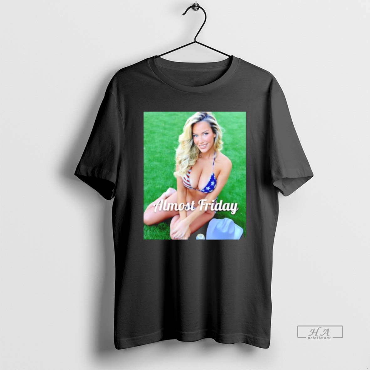 Trendy Paige Spiranac Almost Friday Photo Tee Shirt