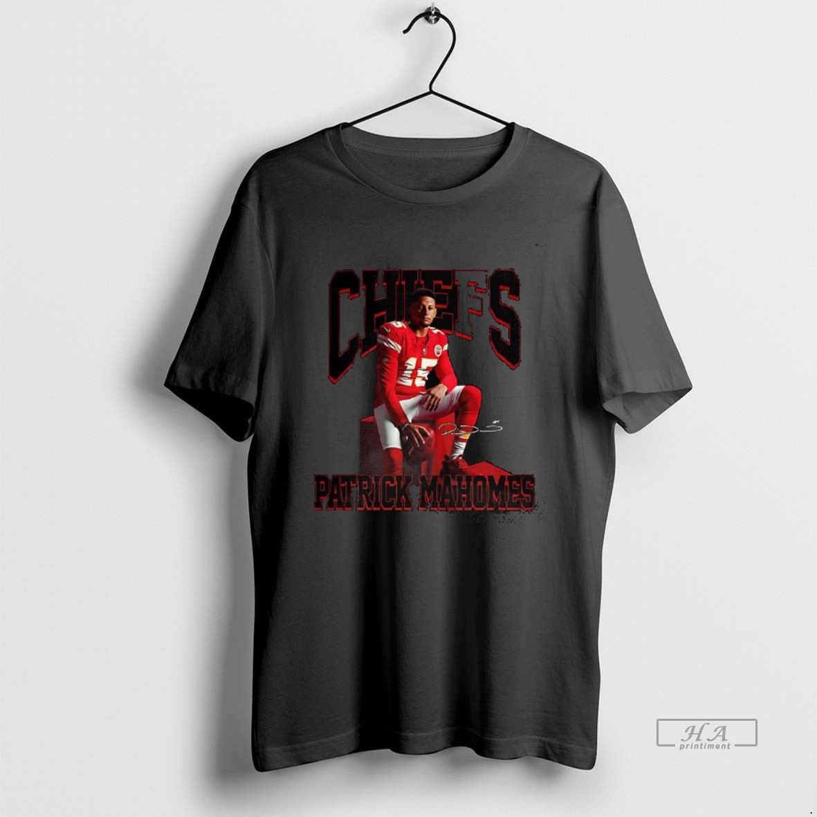 Trendy Patrick Mahomes Kansas City Chiefs Football Signature Tee Shirt