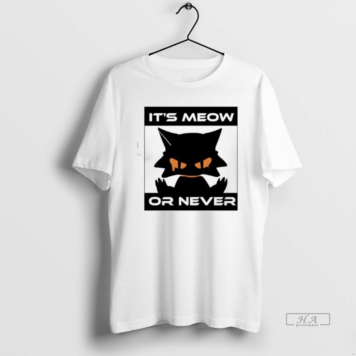Trendy Pokemon Gengar Its Meow Or Never Tee Shirt