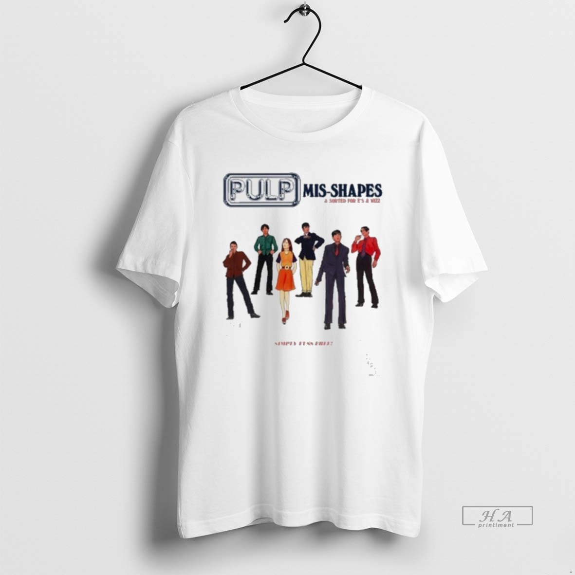 Trendy Pulp Mis Shapes Sorted For Es And Wizz Tee Shirt 2