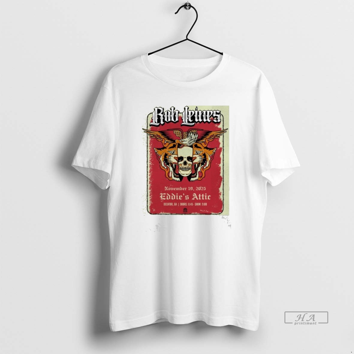 Trendy Rob Leines Eddies Attic November 19 2025 Tee Shirt 3