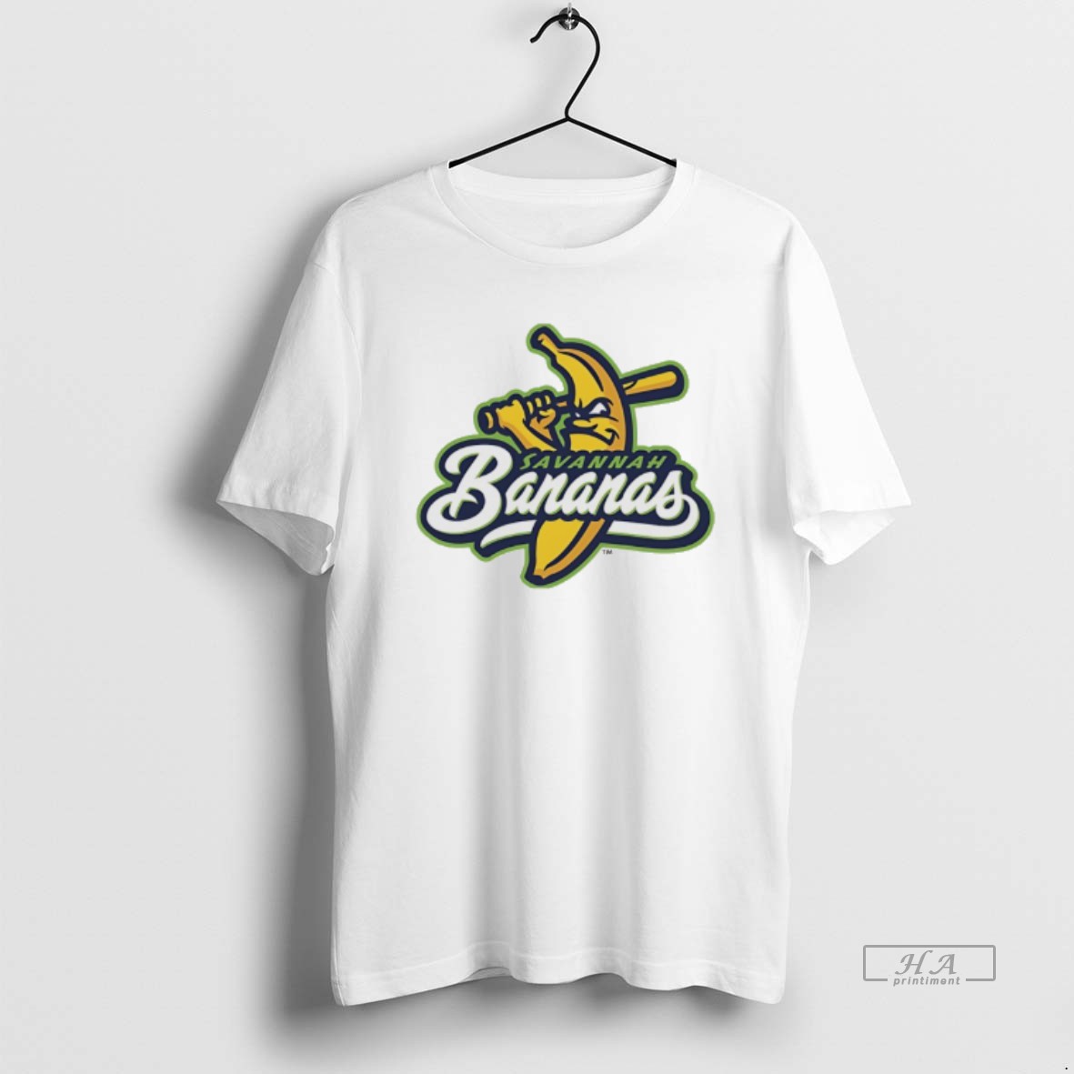 Trendy Savannah Bananas Logo Tee Shirt