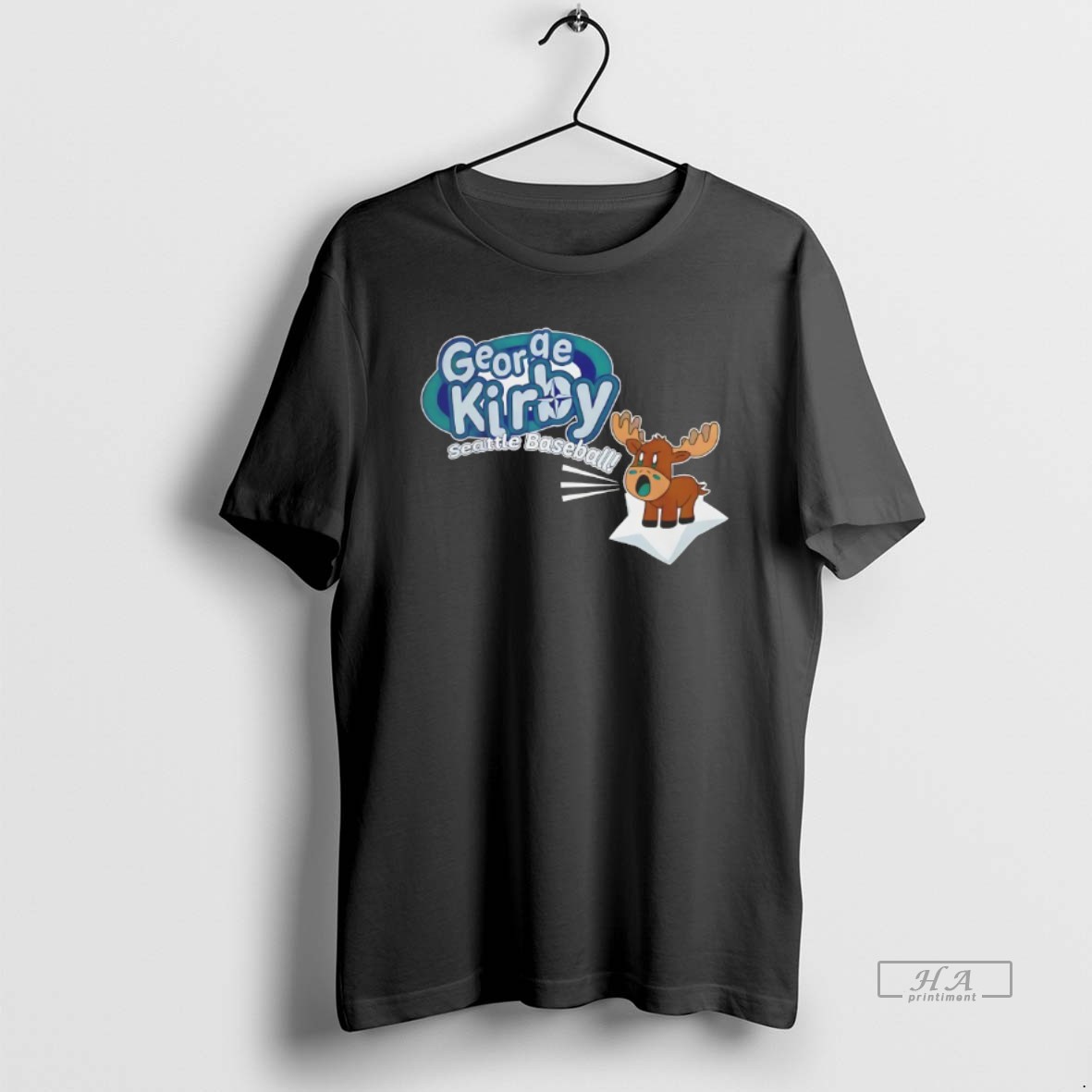 Trendy Seattle Mariners George Kirby Moose Tee Shirt