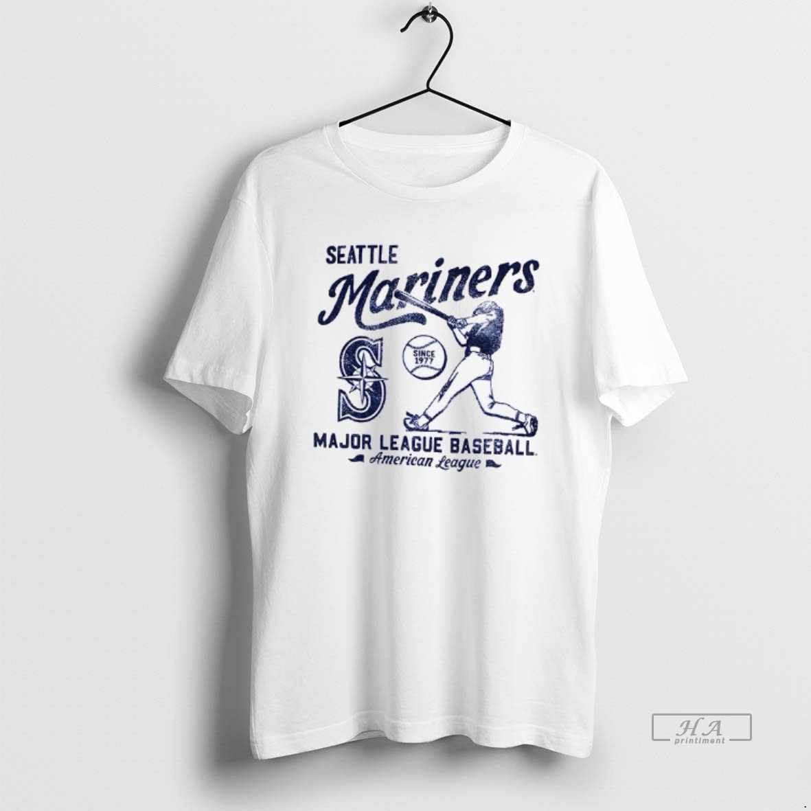 Trendy Seattle Mariners Player Major League Baseball American League Since 1977 Tee Shirt