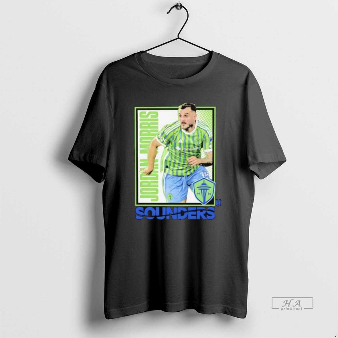 Trendy Seattle Sounders Fc Jordan Morris Graphic Tee Shirt