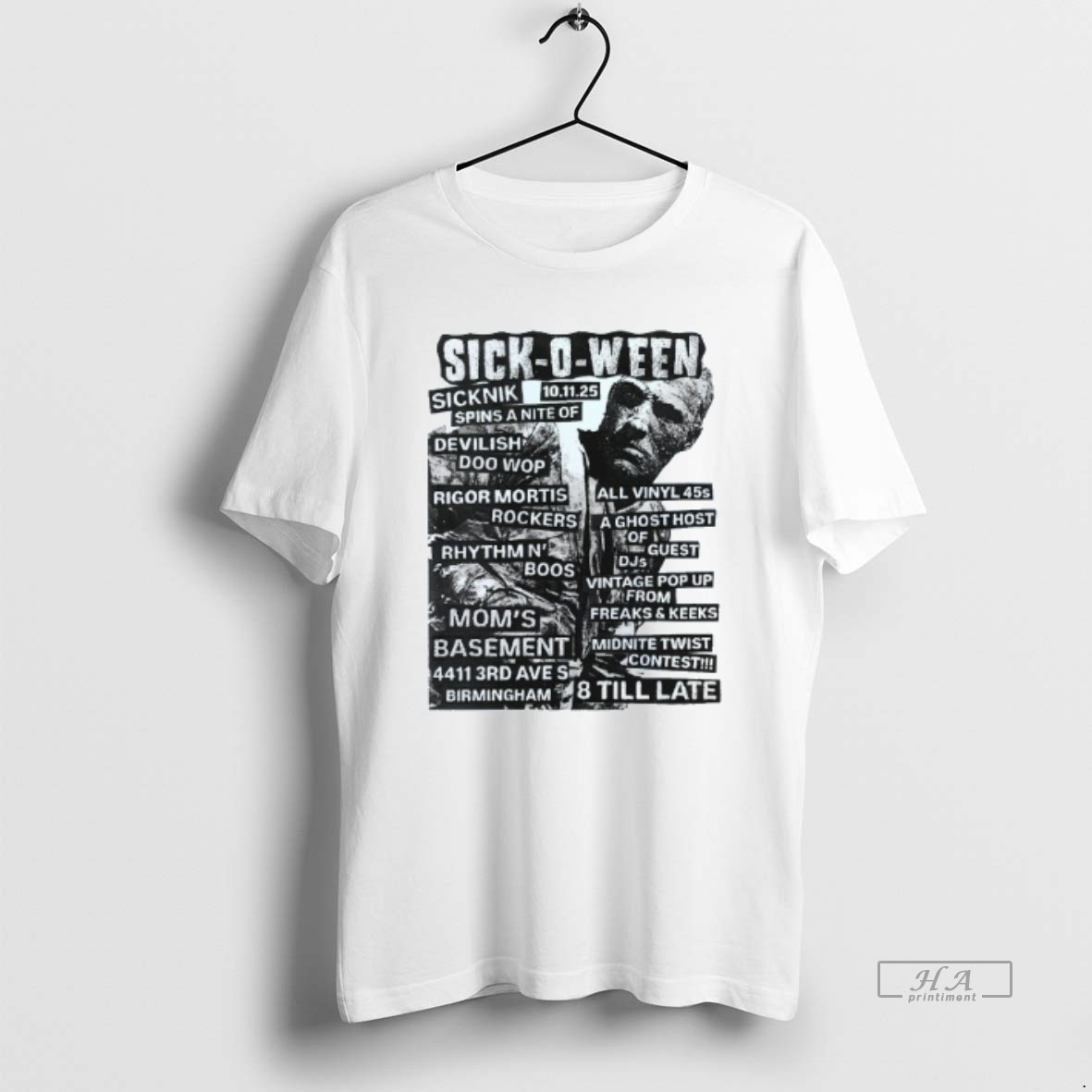 Trendy Sick O Ween Ii The Return Vintage Halloween Mens White Tee Tee Shirt