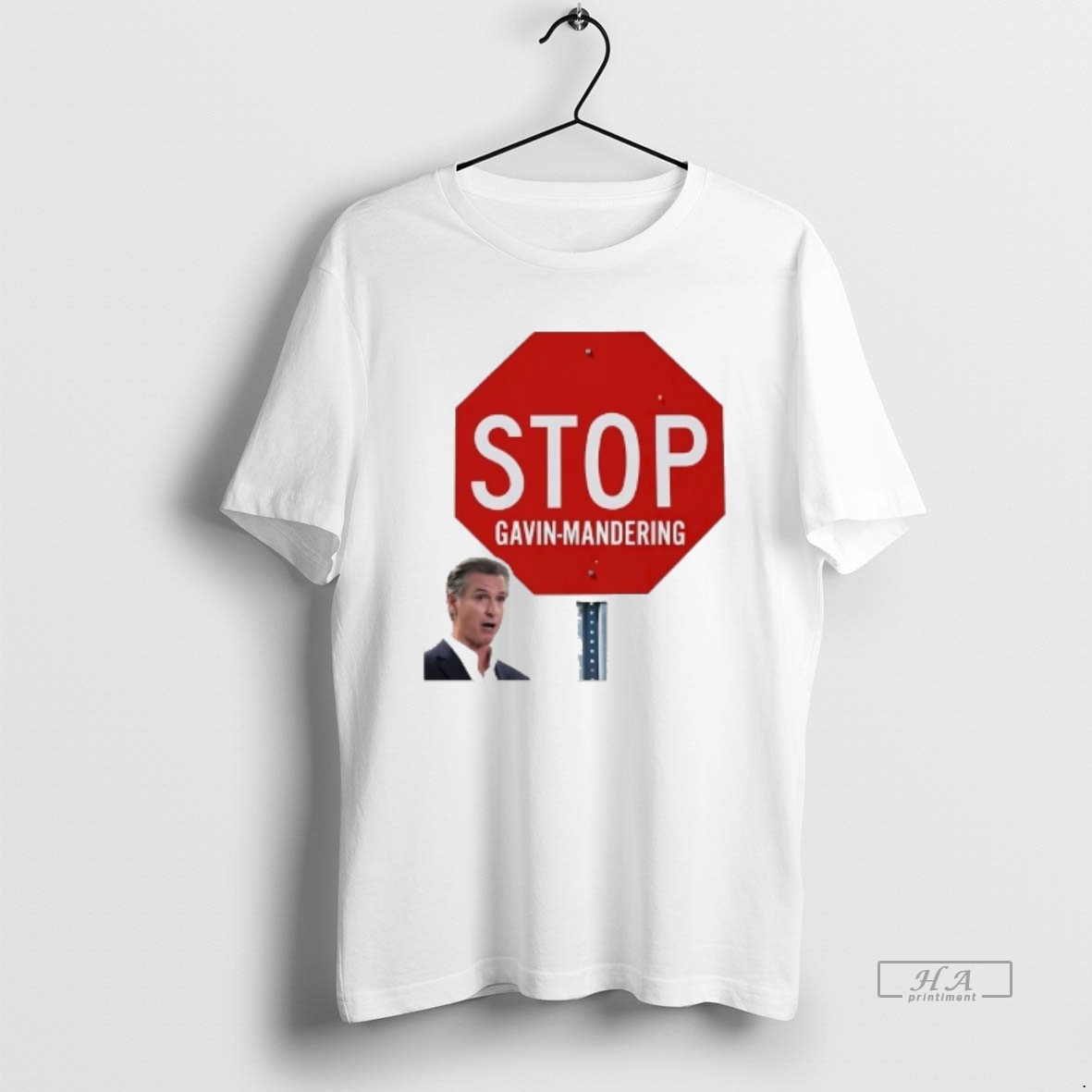 Trendy Stop Gavin Mandering Gerrymandering Tee Shirt