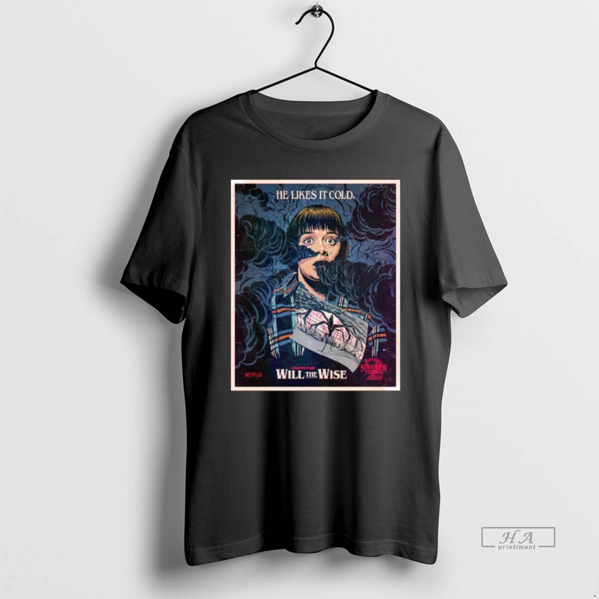 Trendy Stranger Things 2 X Butcher Billy Chapter 4 Will The Wise He Likes It Cold Tee Shirt