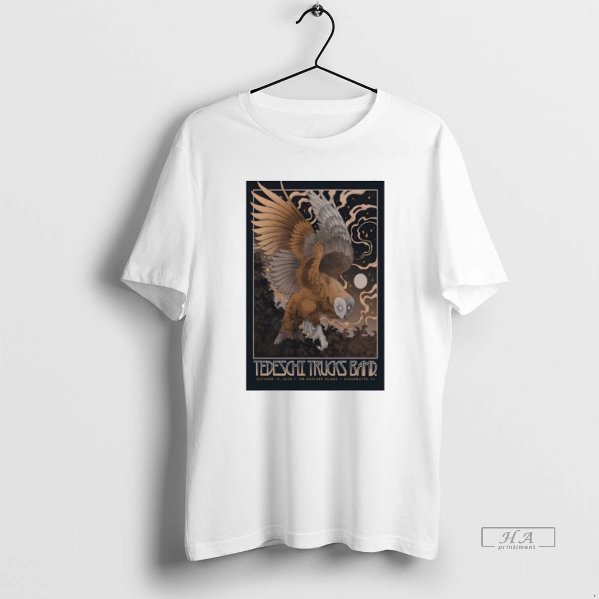 Trendy Tedeschi Trucks Band Clearwater Fl Tour 2025 Tour Tee Shirt