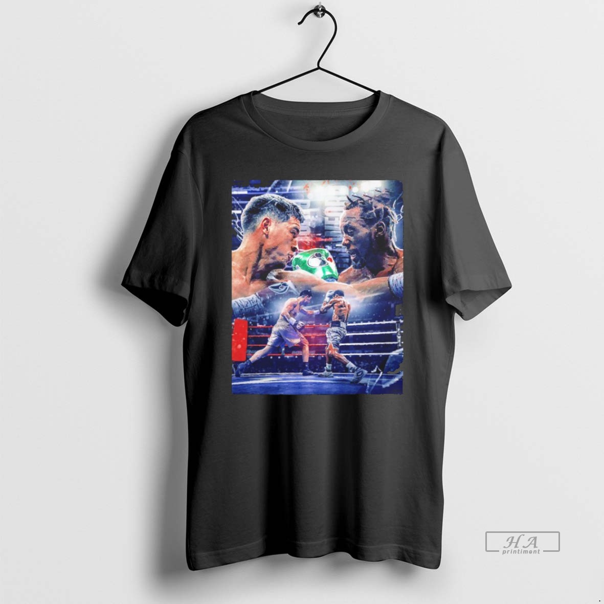 Trendy Terence Crawford Vs Dmitry Bivol Boxing Signature Blackshirt Tee Shirt