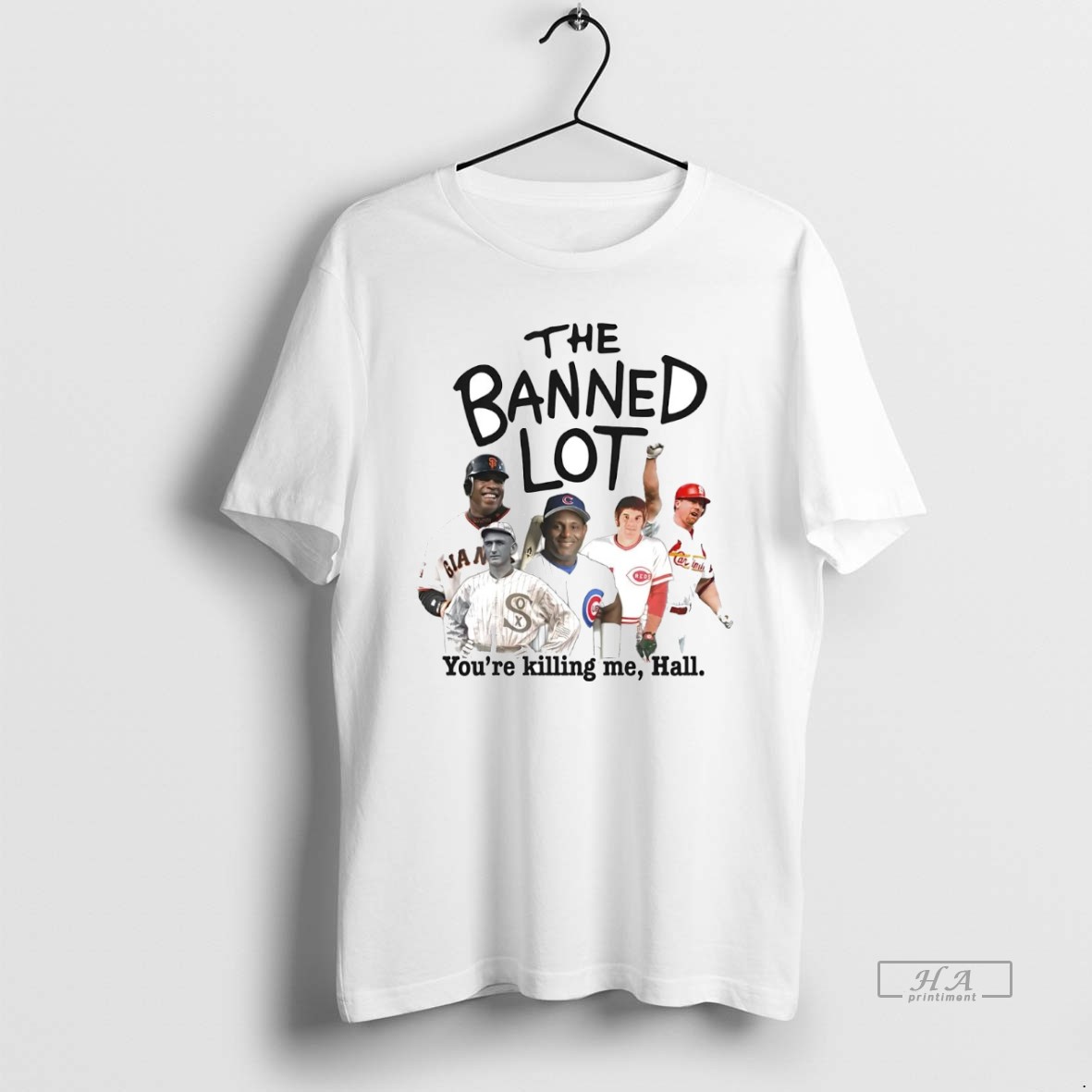 Trendy The Banned Lot Youre Killing Me Hall Players Tee Shirt