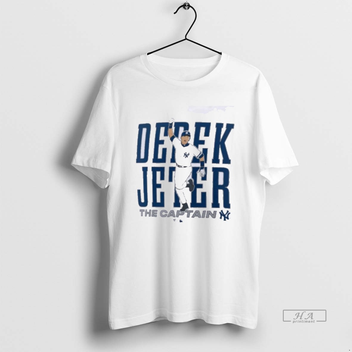 Trendy The Captain Derek Jeter New York Yankees Cooperstown Player Tee Shirt