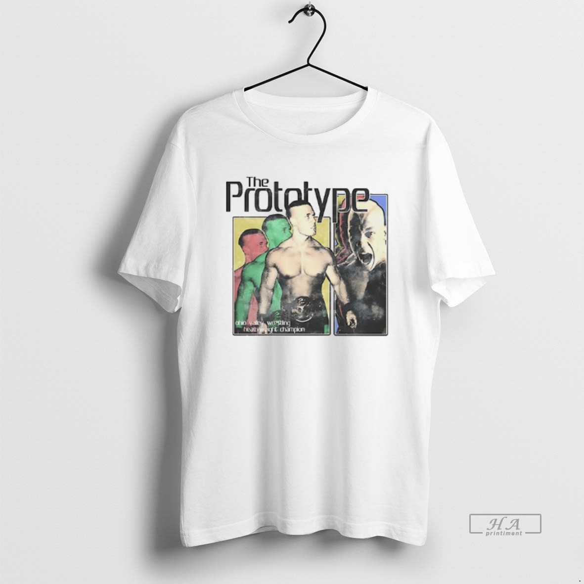 Trendy The Prototype Ohio Valley Wrestling Heavyweight Tee Shirt