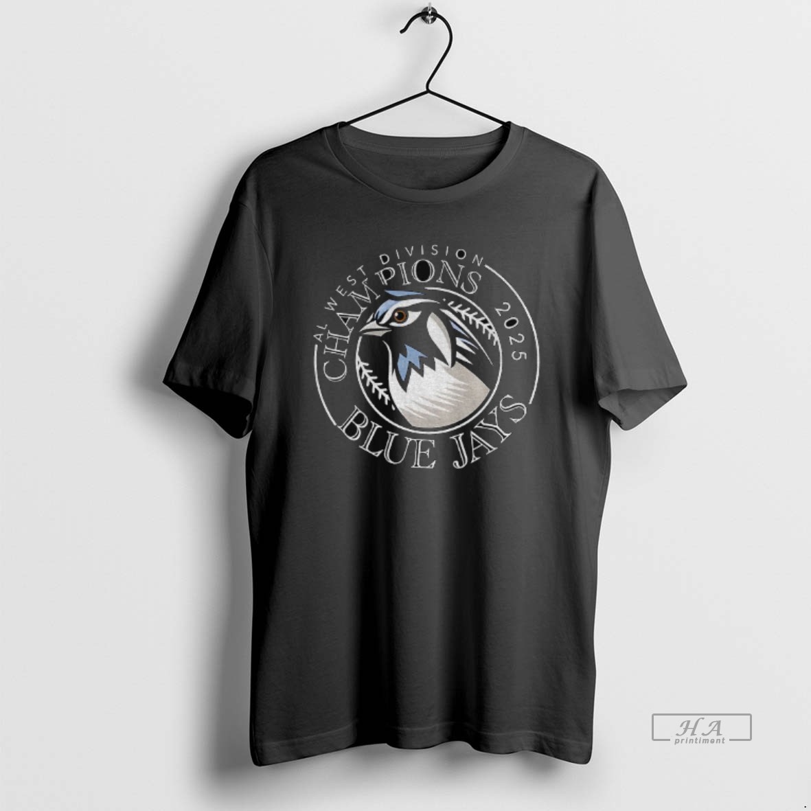 Trendy Toronto Blue Jays 2025 Al West Division Champions 2025 Logo Tee Shirt
