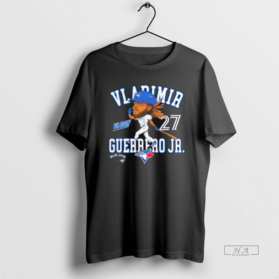 Trendy Toronto Blue Jays Vladimir Guerrero Jr Vladdy Caricature Tee Shirt