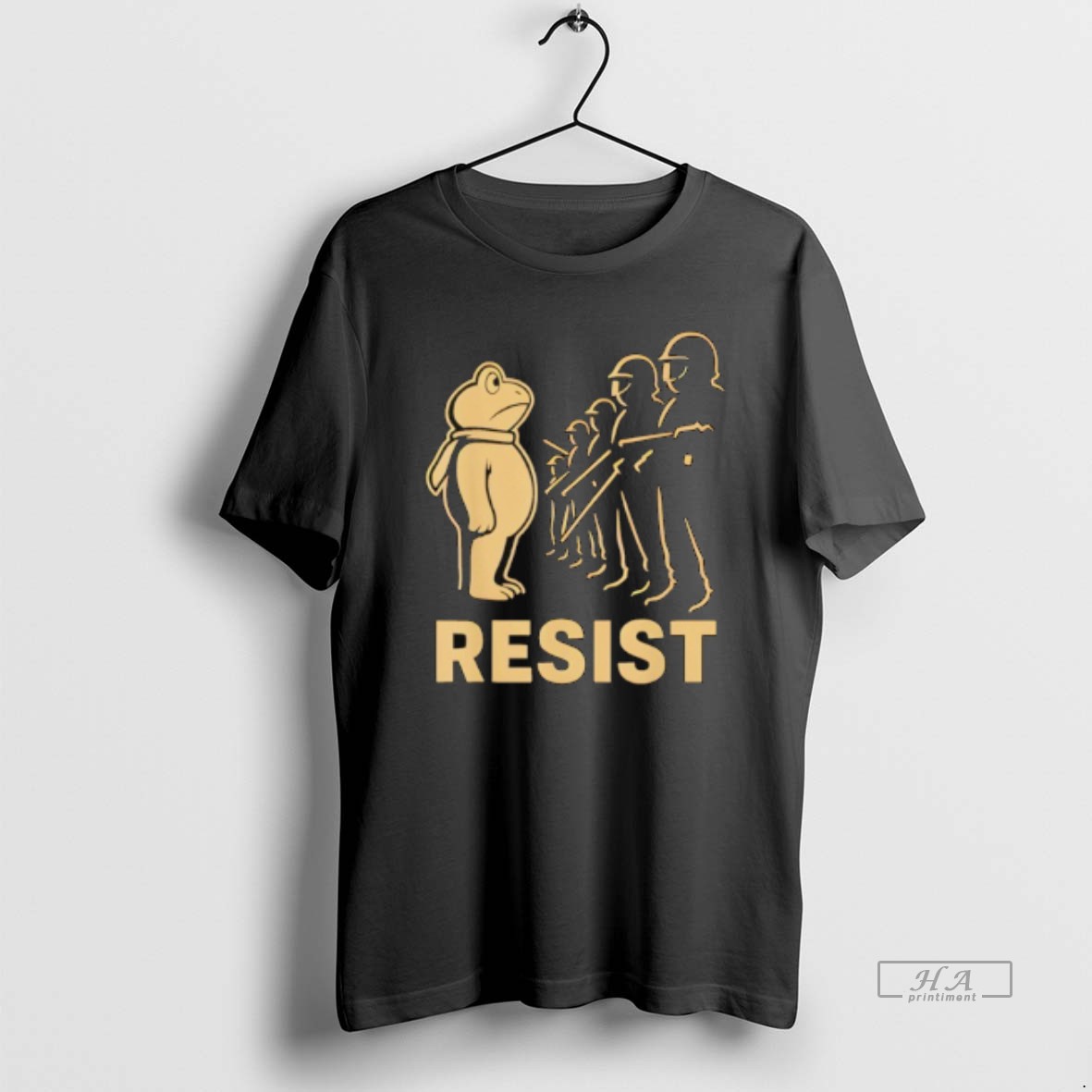 Trendy Vintage Portland 2025 Resist Portland Frog Protest Tee Shirt