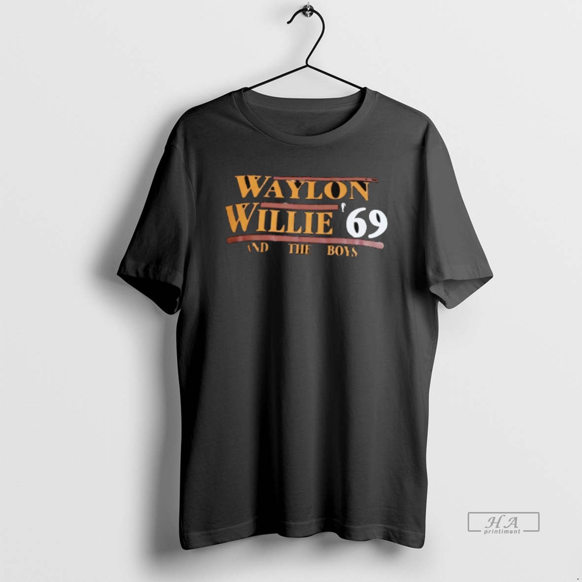 Trendy Waylon Willie 69 And The Boys Tee Shirt