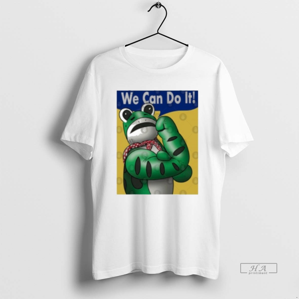 Trendy We Can Do It Portland Frog Tee Shirt