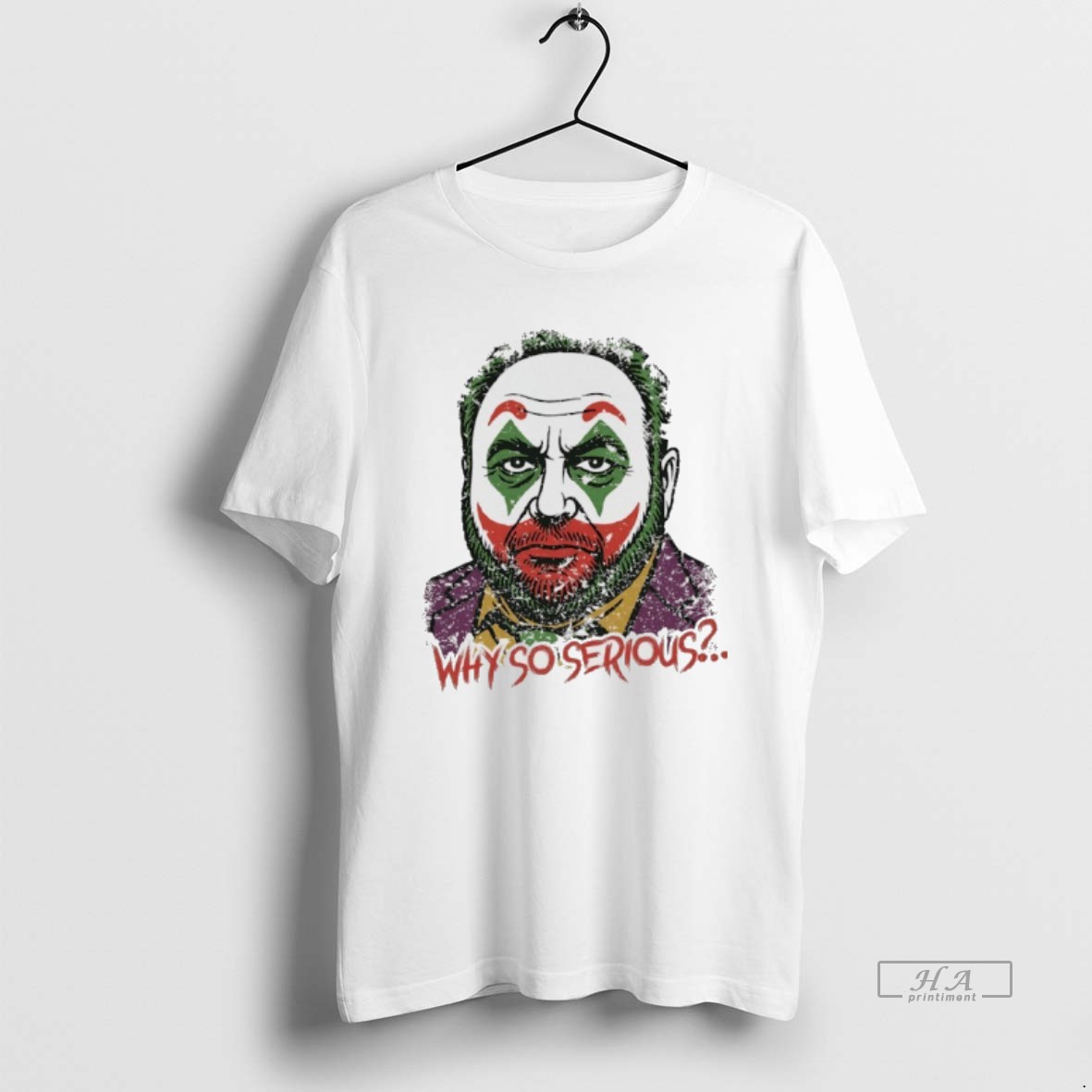 Trendy Why So Serious Joker Tee Shirt