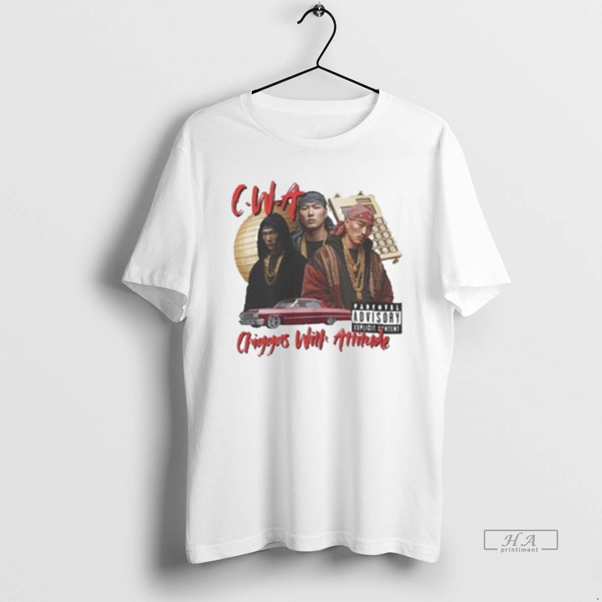 Trendy Cwa Chiggas With Attitude Tee Shirt