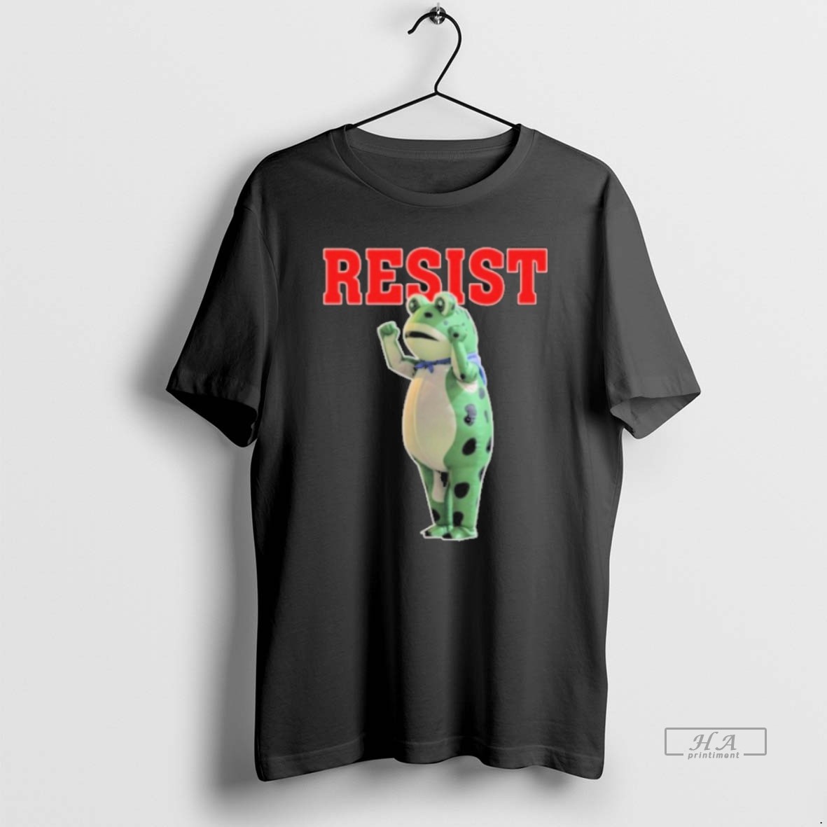 Trendy Frog Resist Portland Frog Protest Portland Frog Activist Tee Shirt