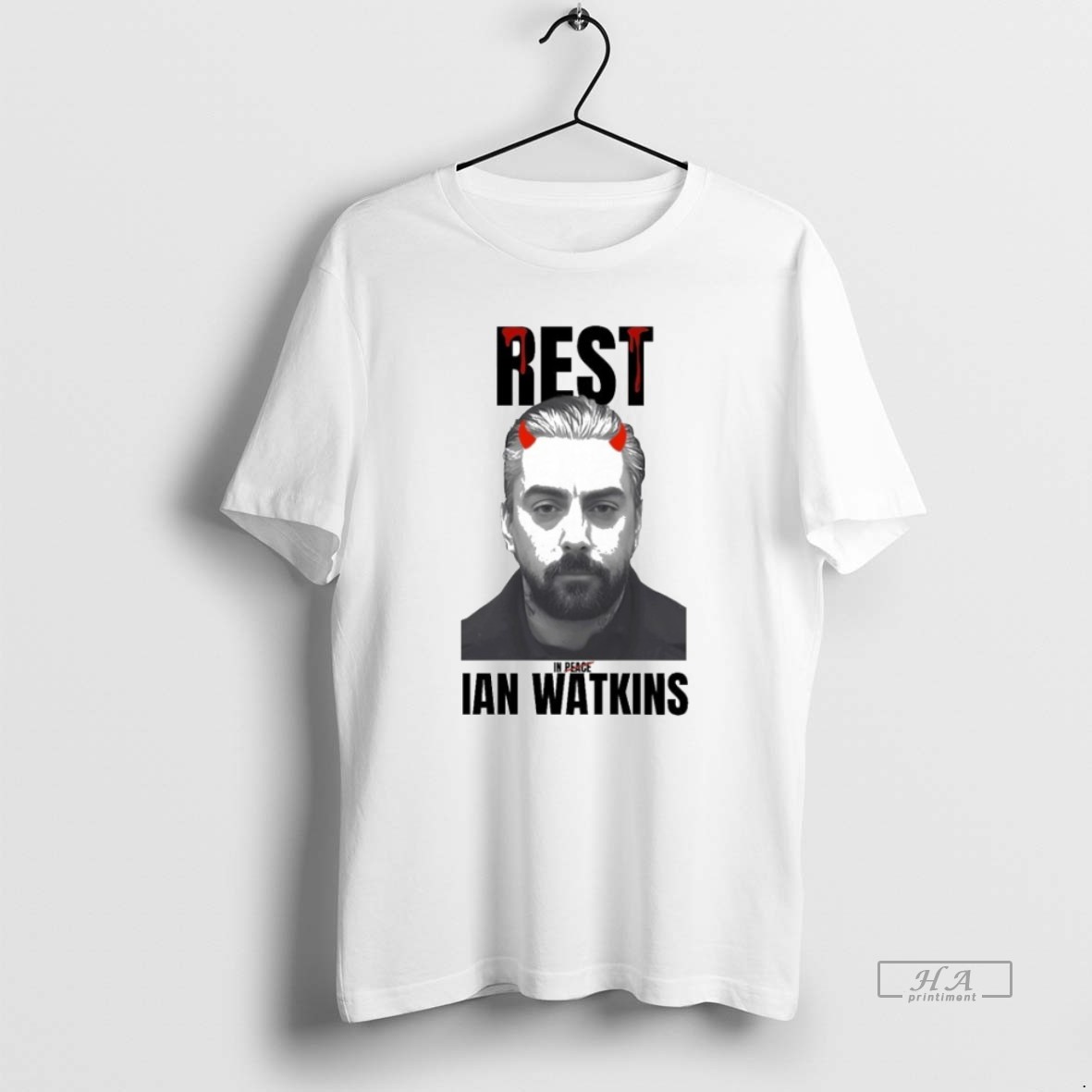 Trendy Rip Ian Watkins Tee Shirt