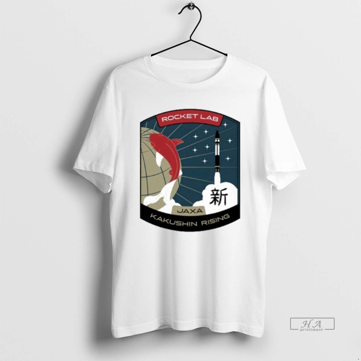 Trendy Rocket Lab Jaxa Kakushin Rising Tee Shirt