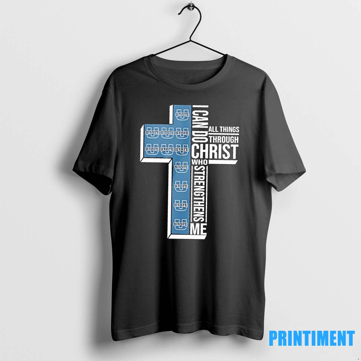 Utah State University I Can Do All Things Through Christ Who Strengthens Me Tshirts Sweater Hoodie