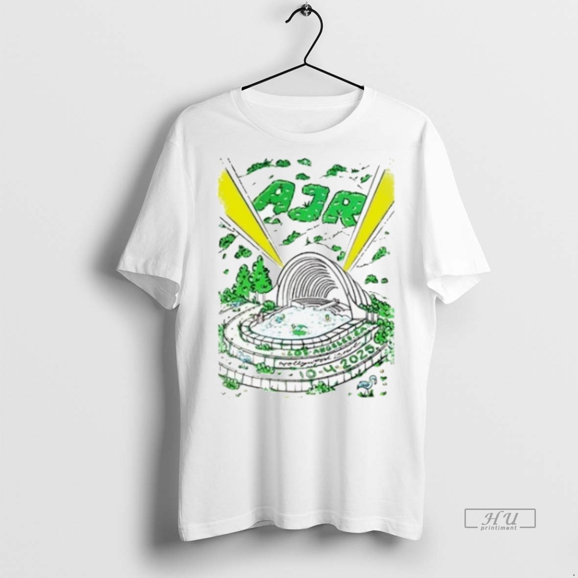 Viral Ajr Oct 4 2025 Hollywood Bowl Los Angeles Ca Tour Tee Shirt Sweater Hoodie