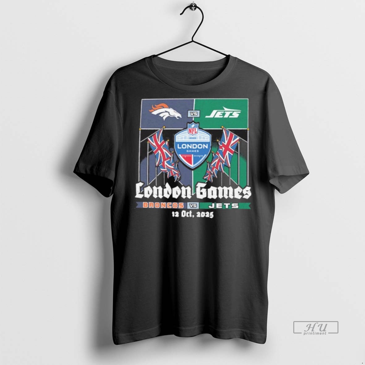 Viral Broncos Vs Jets London Games 2025 International Nfl Tee Shirt Sweater Hoodie 1