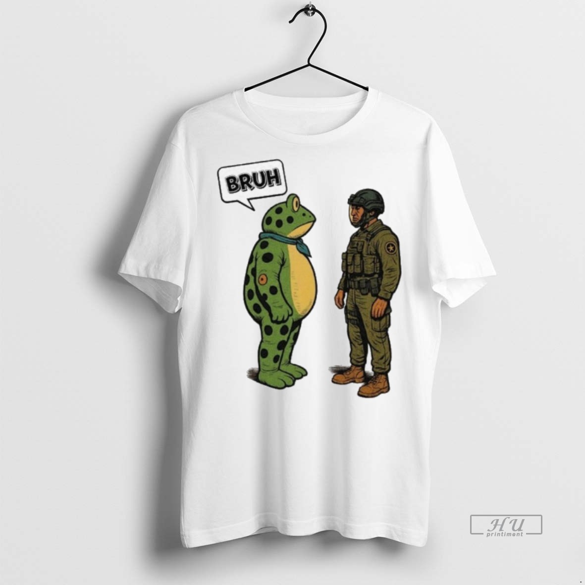 Viral Bruh Portland Frog Protest Tee Shirt Sweater Hoodie